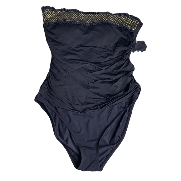 BLEU ROD BEATTIE Convertible Smocked One Piece Swimsuit - Picture 5 of 8